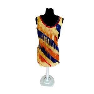 Vintage 1970s amazing fringe and sequin dress